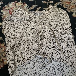 Francesca’s cheetah print top
